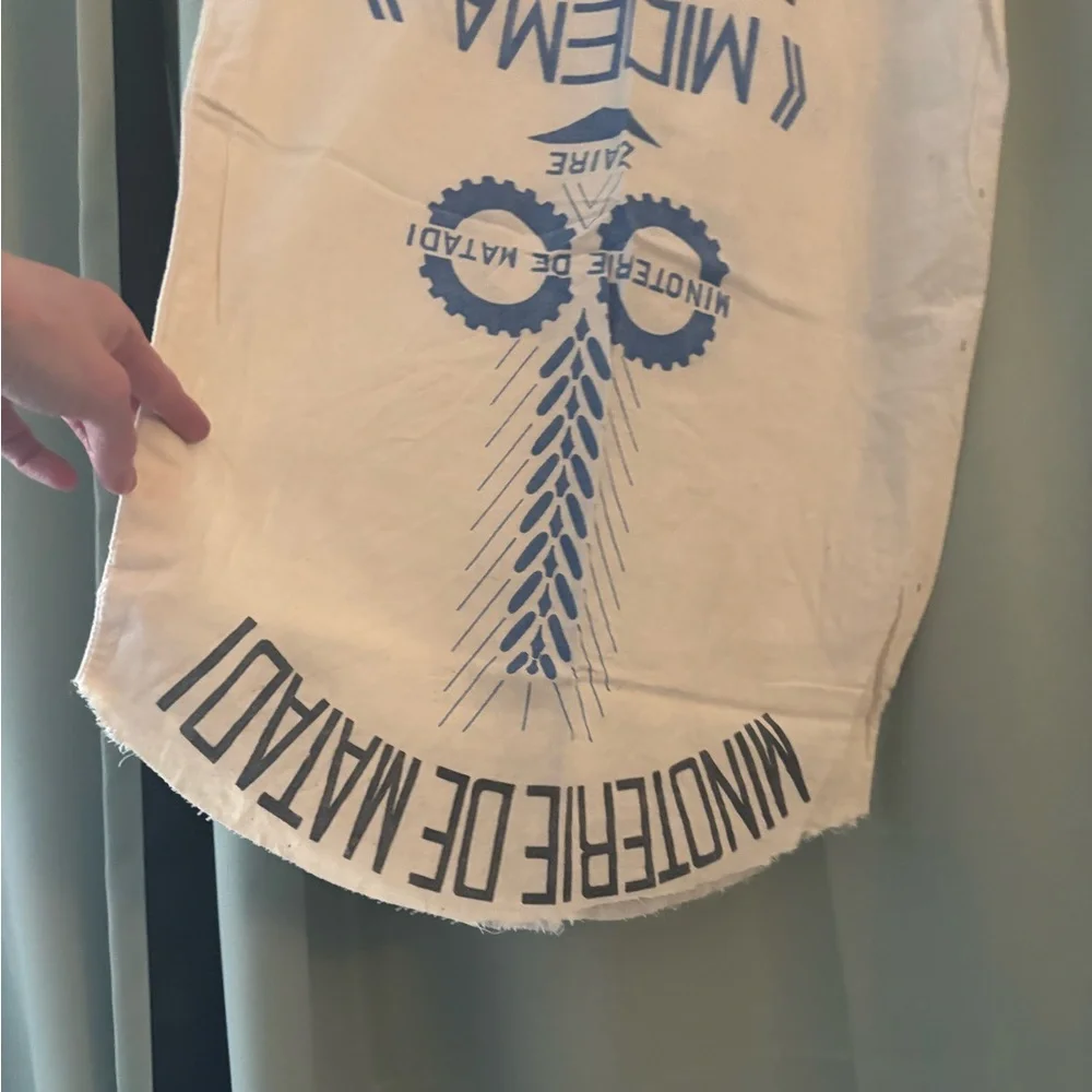 Homemade Vintage Feed-sack Dress! Fits XS-OOAK - Picture 8 of 16